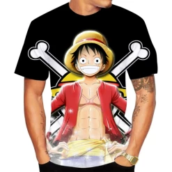 T Shirt One Piece Mugiwara No Luffy
