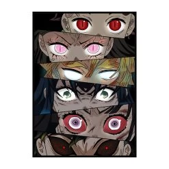Poster Personnages Demon Slayer