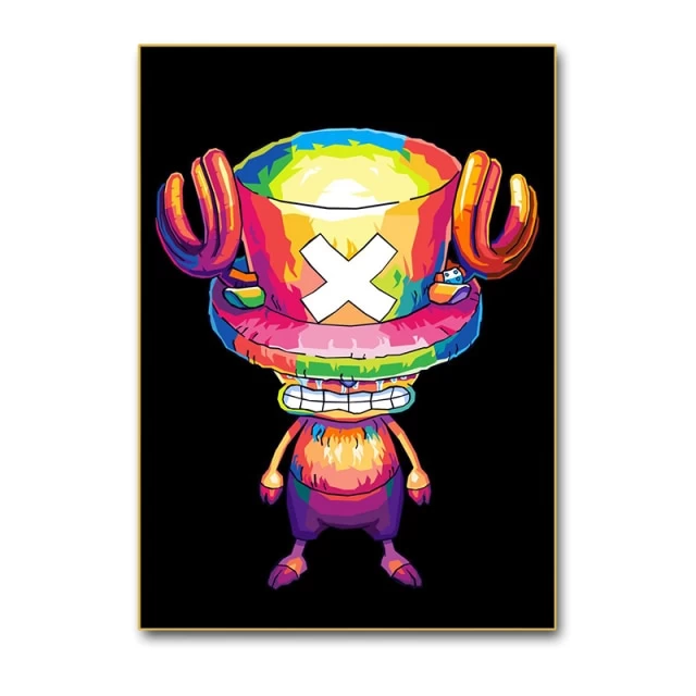 Poster One Piece Chopper Pop Art