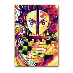 Poster Demon Slayer Tanjiro Pop Art