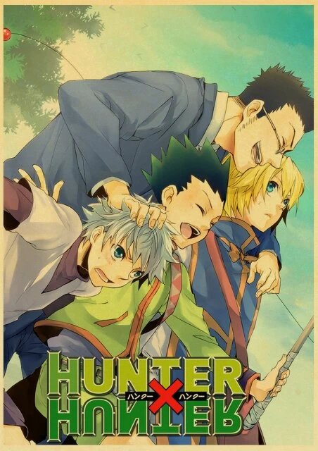 Poster Hunter X Hunter Equipe Examen Hunter