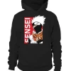 Sweat à Capuche Naruto Kakashi Sensei