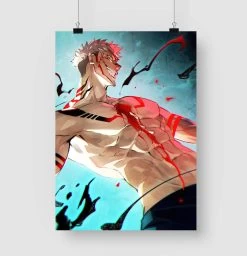 Poster Jujutsu Kaisen Libération Sukuna