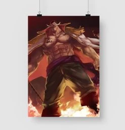 Poster One Piece Barbe Blanche