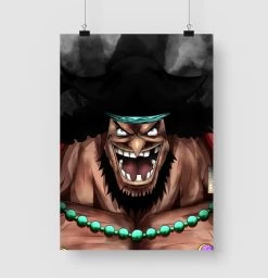 Poster One Piece Barbe Noire