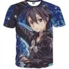 T Shirt Sword Art Online Kirito