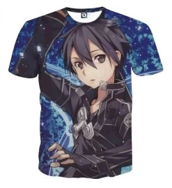 T Shirt Sword Art Online Kirito