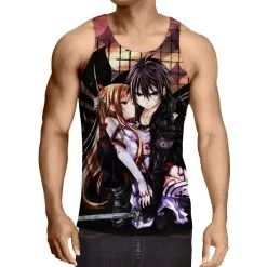 Débardeur 3D All Over Sword Art Online Kirito X Asuna