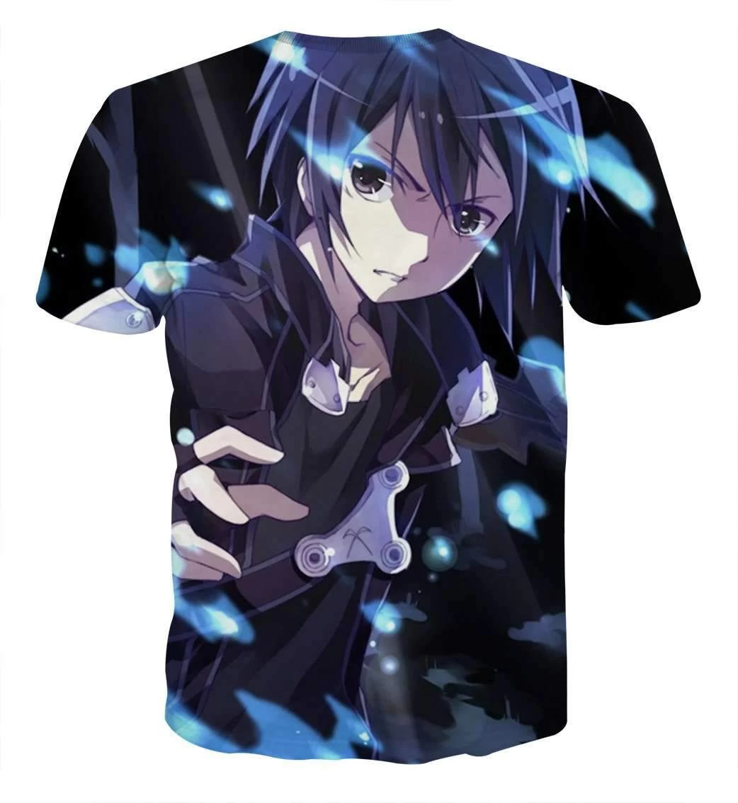 T Shirt Sword Art Online Kirito Portrait – Image 2