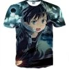 T Shirt Sword Art Online Kirito Moon
