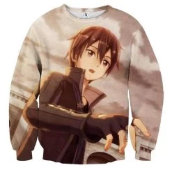 Sweat Sword Art Online Kirito Hero