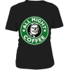 T Shirt Femme My Hero Academia All Might Coffee