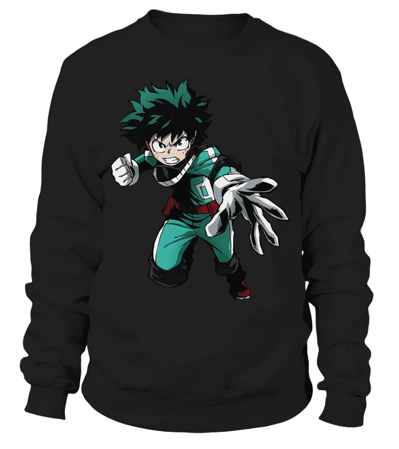 Sweat My Hero Academia Deku Midoriya Attack