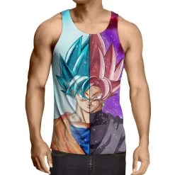 Débardeur 3D All Over Dragon Ball Super Goku X Black