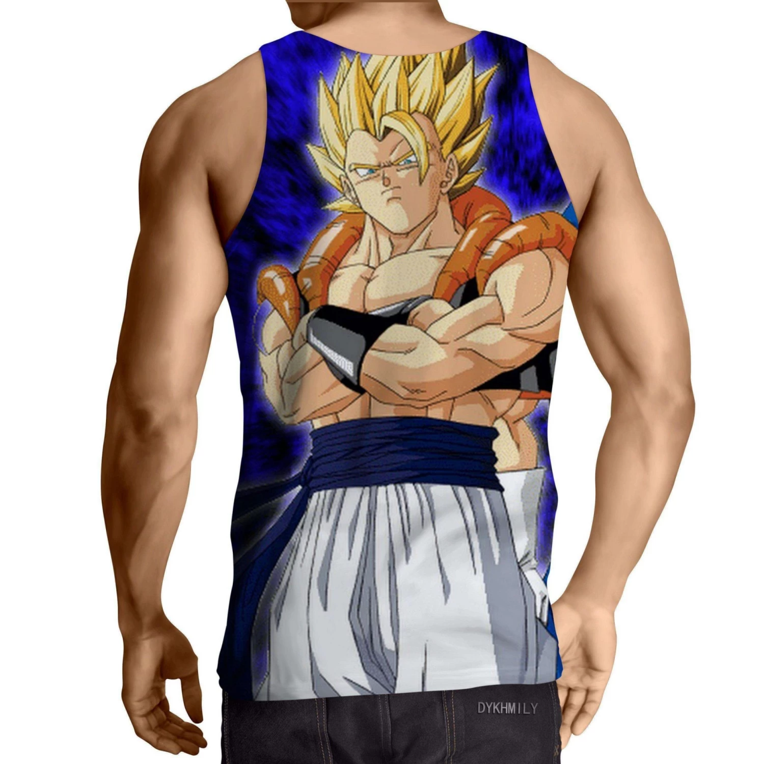 DĂ©bardeur 3D All Over Dragon Ball Z Gogeta â Image 2