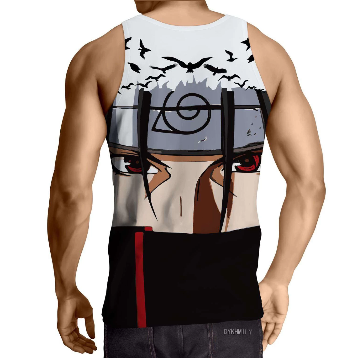 DĂ©bardeur 3D All Over Naruto Itachi Genjutsu 2 â Image 2