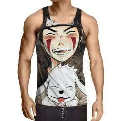 Débardeur 3D All Over Naruto Kiba