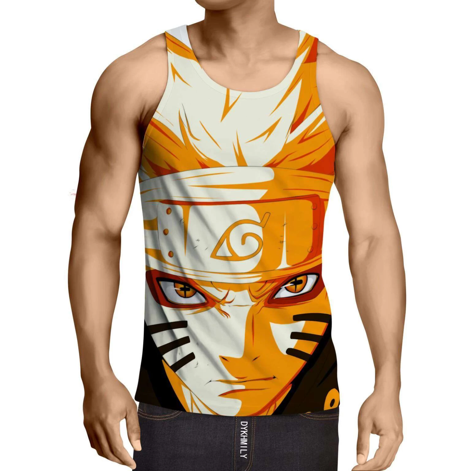 Débardeur 3D All Over Naruto Kyubi Mode