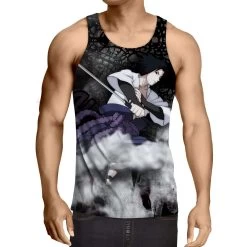 Débardeur 3D All Over Naruto Sasuke 2