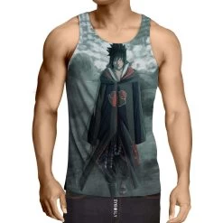Débardeur 3D All Over Naruto Sasuke Akatsuki