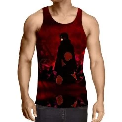 Débardeur 3D All Over Naruto Uchiha Itachi