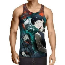 Débardeur 3D All Over Tokyo Ghoul