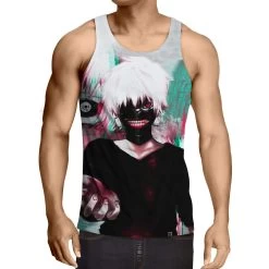 Débardeur 3D All Over Tokyo Ghoul Kaneki Destiny