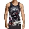 Débardeur 3D All Over Tokyo Ghoul Kaneki Mask