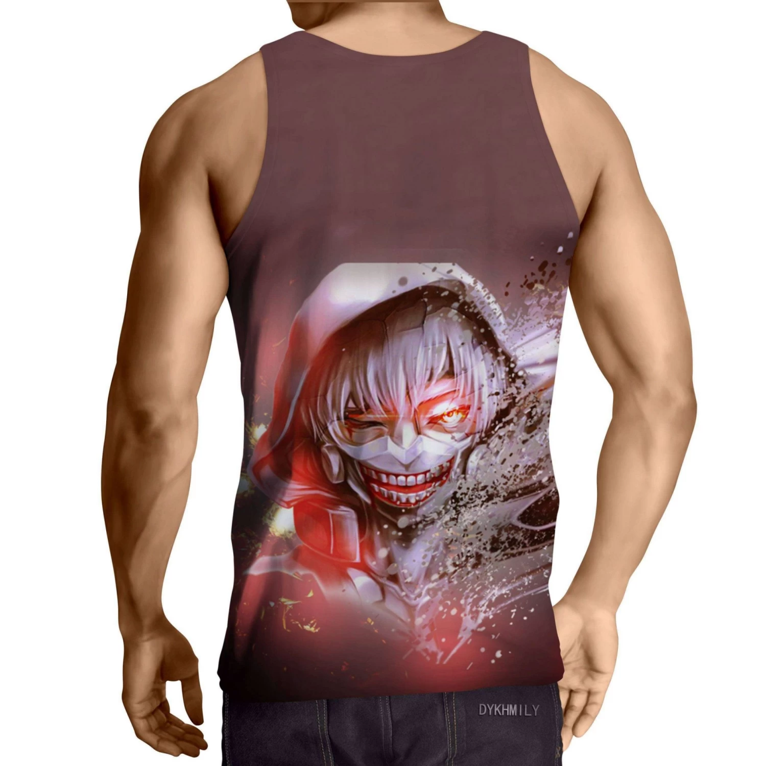Débardeur 3D All Over Tokyo Ghoul Kaneki Power – Image 2