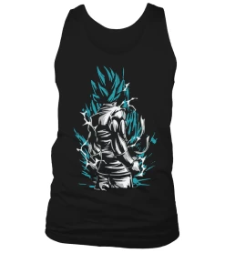 Débardeur Dragon Ball Super Goku SS Blue God