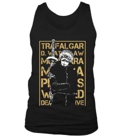 Débardeur One Piece Trafalgar Law Wanted