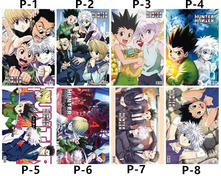 Lot De 8 Posters Hunter X Hunter