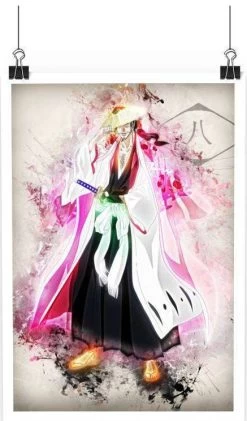 Poster Bleach Capitaine Kyouraku