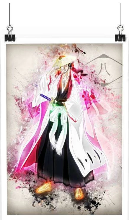Poster Bleach Capitaine Kyouraku