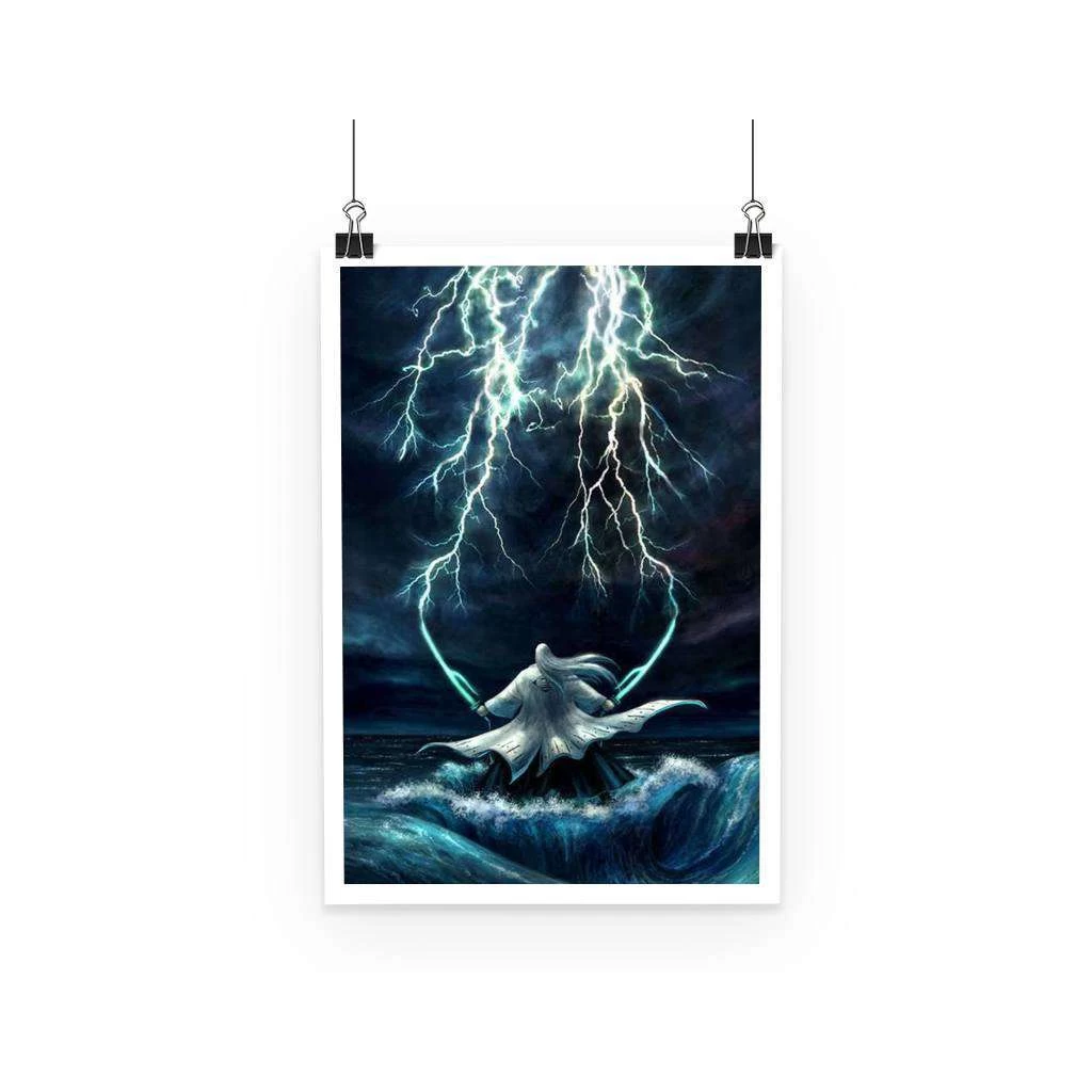 Poster Bleach Ukitake Storm – Image 3