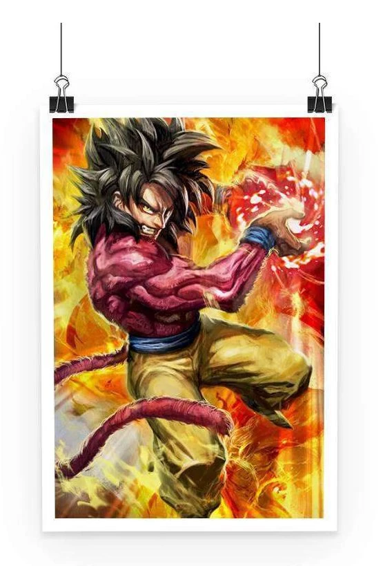 Poster Dragon Ball GT Goku SSJ 4