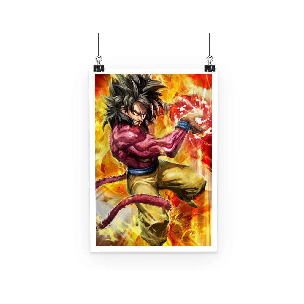 Poster Dragon Ball GT Goku SSJ 4 – Image 3