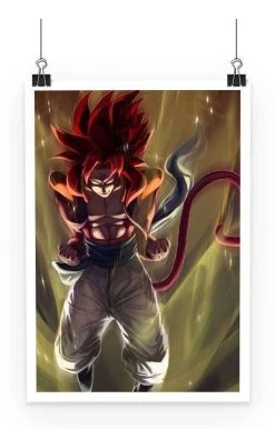 Poster Dragon Ball GT Goku Mode SSJ4