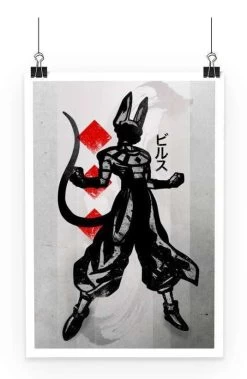 Poster Dragon Ball Super Beerus