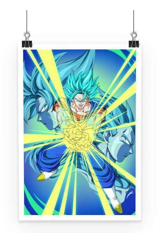 Poster Dragon Ball Super Gogeta Attack