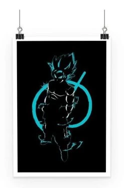 Poster Dragon Ball Super Goku Symbole