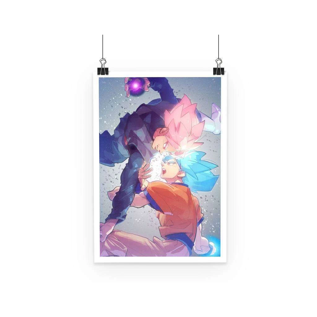 Poster Dragon Ball Super Goku Vs Black – Image 2