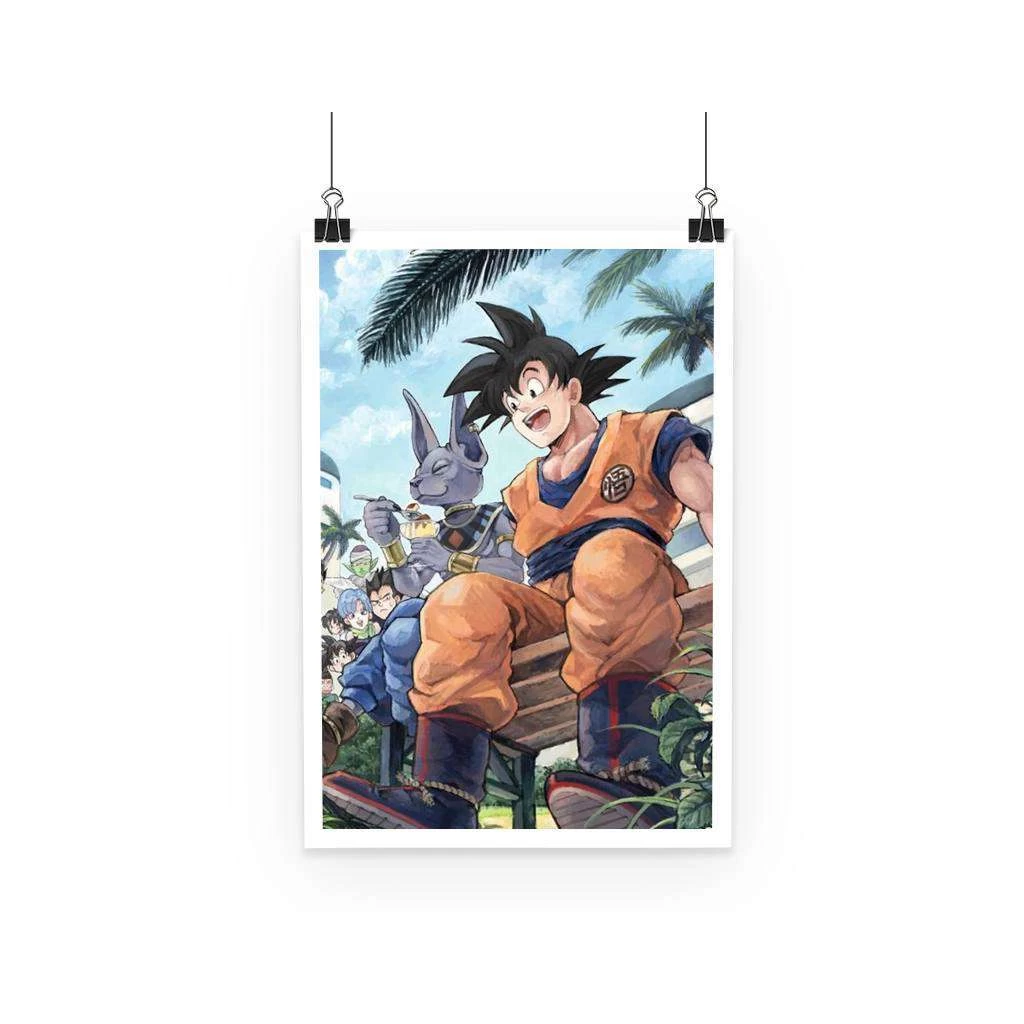 Poster Dragon Ball Super Goku X Beerus – Image 3