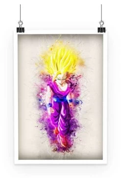 Poster Dragon Ball Z Gohan SSJ 2