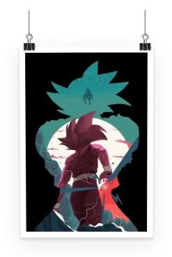 Poster Dragon Ball Z Goku Evolution