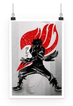 Poster Fairy Tail Grey