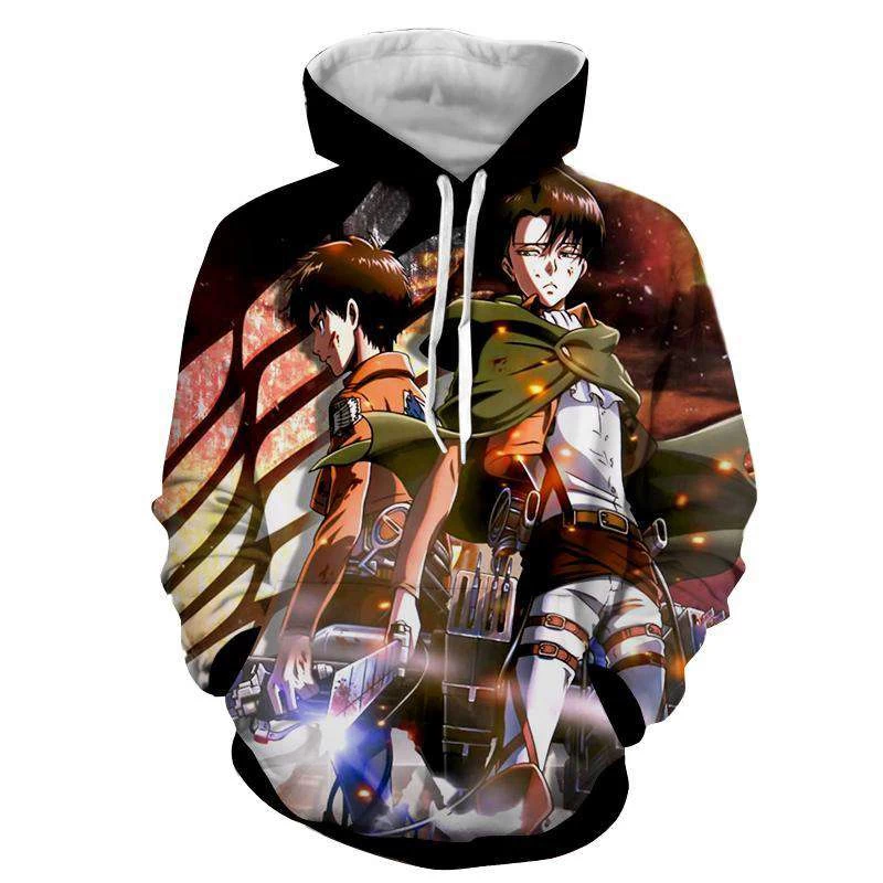 Sweat SNK All Over Eren X Livaï