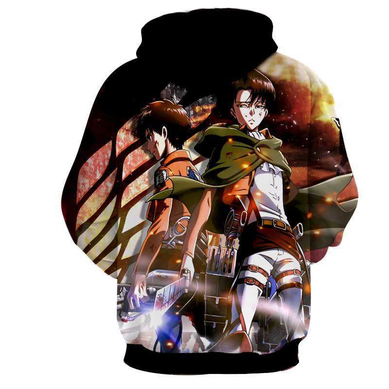 Sweat SNK All Over Eren X Livaï – Image 2