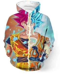 Pull Dragon Ball Super Goku God Forms