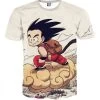 T Shirt 3D All Over Dragon Ball Goku Kinto